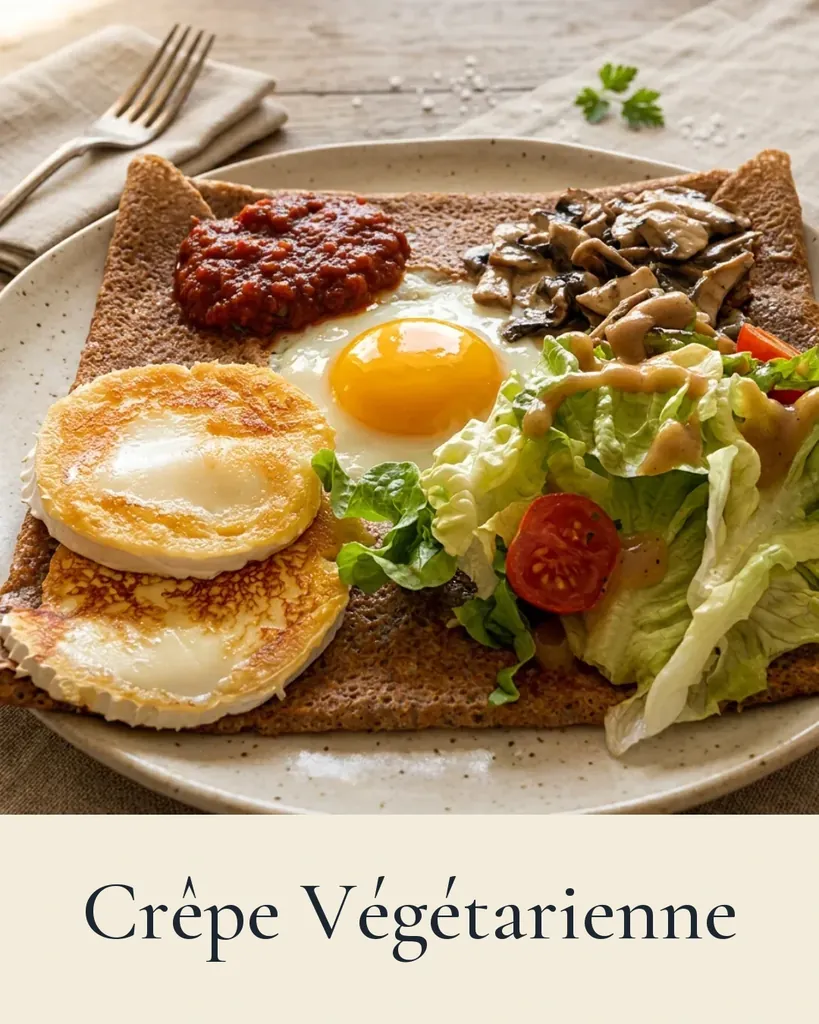 Crêpe Végétarienne